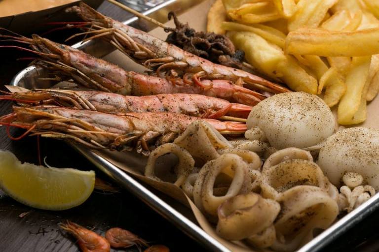 Sea food по-киевски. MUSHLYA BAR Sea food по-киевски. MUSHLYA BAR