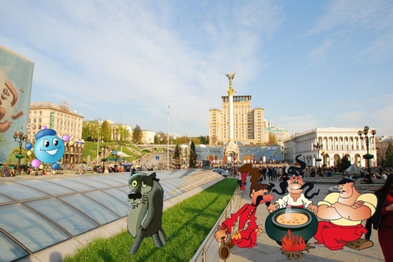 Вовчик-урбаніст та козаки-марафонці: мультгерої в сучасному Києві Вовчик-урбаніст та козаки-марафонці: мультгерої в сучасному Києві