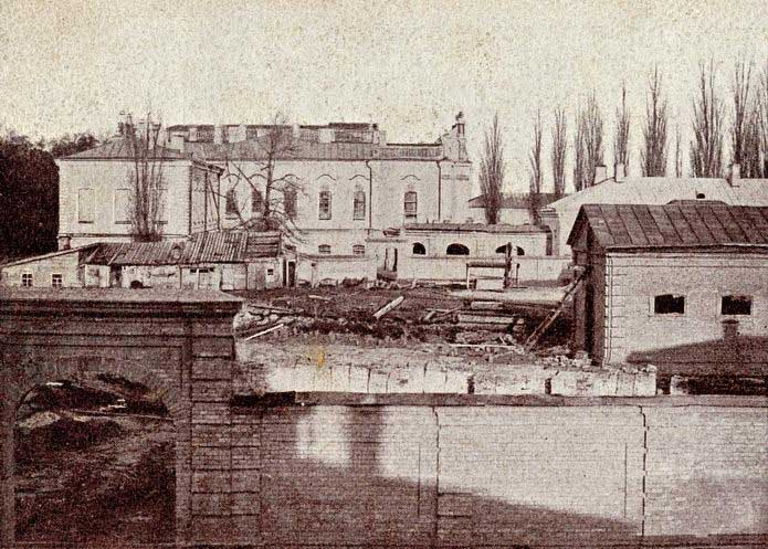 Царский дворец в середине ХІХ ст.