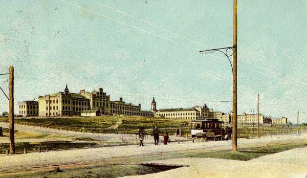 Корпуса Политехнического института. 1901
