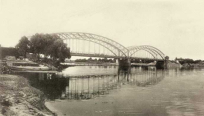 Русановский мост. 1908