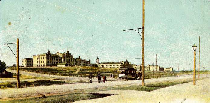 Политехнический институт строится. 1901