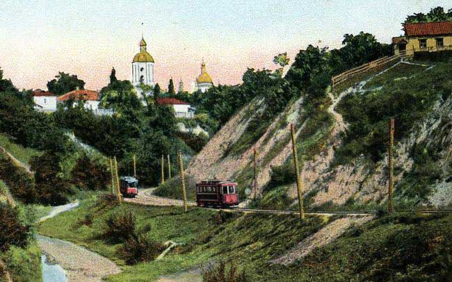 Трамвай на Лукьяновке. 1900-е