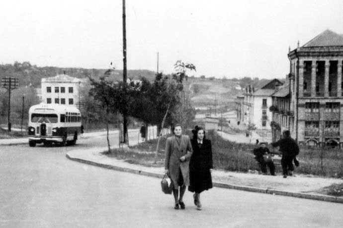 Улица Бастионная. 1953 г.